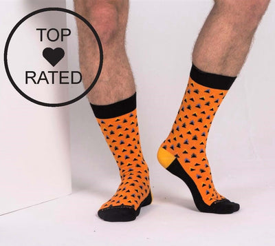 Socks - Triangle Me - Orange