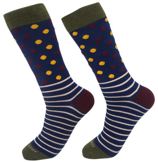 Socks-Dripes-Cool-Patterns-Crew-Socks-forest