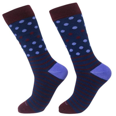 Socks-Dripes-Cool-Patterns-Crew-Socks-navy