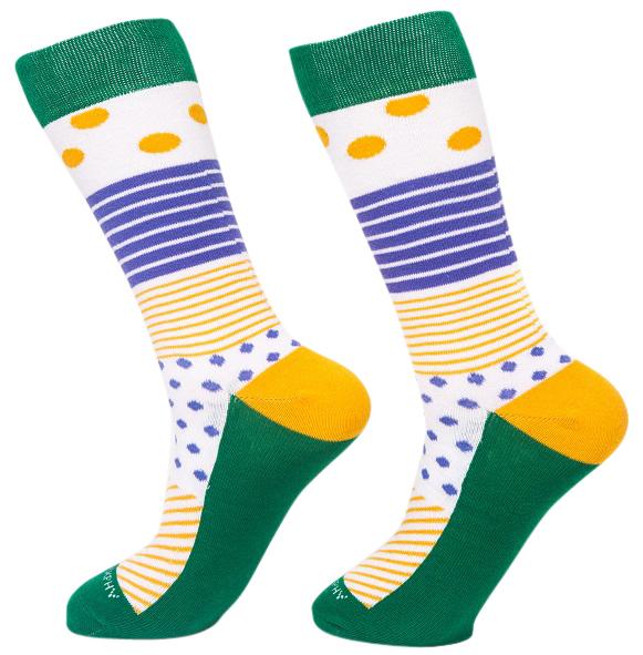 Socks-Even-More-Stripes-Cool-Patterns-Crew-Socks-green