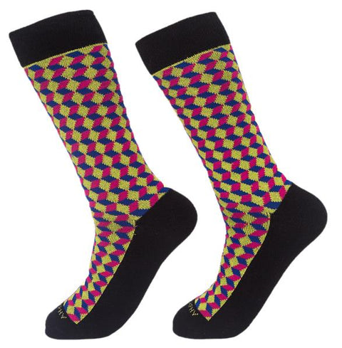 Socks-Squared-Cool-Patterns-Crew-Socks-neon