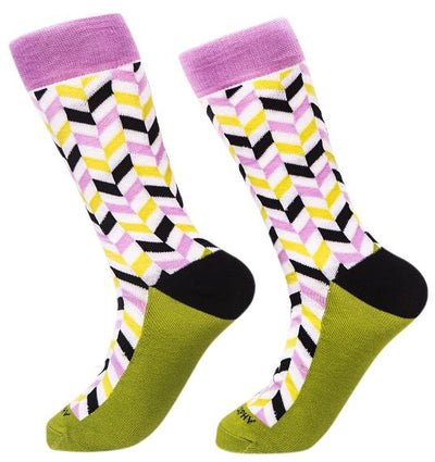 Socks-Very-Herringbone-Cool-Patterns-Crew-Socks-pop