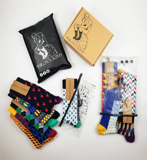 Sock of the Month Club-18 Months Prepaid-5 Months FREE