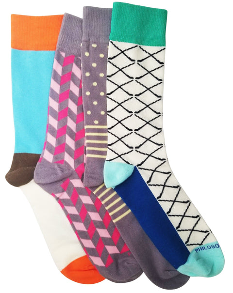Socks - Assorted Socks (4 Pairs) - Even More Spring Colors